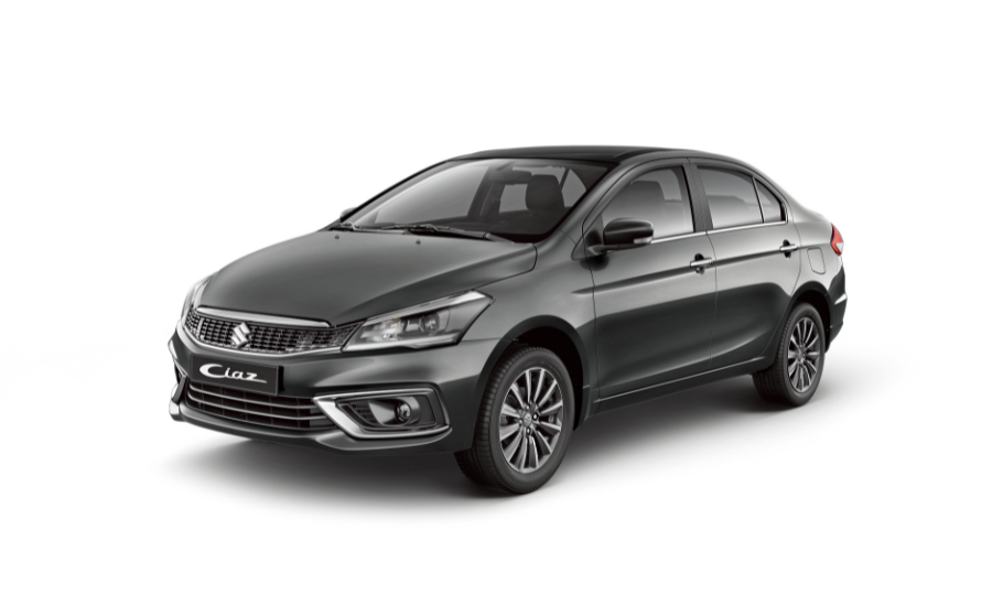 Ciaz - Grandeur Grey Pearl Metallic with Midnight Black Roof