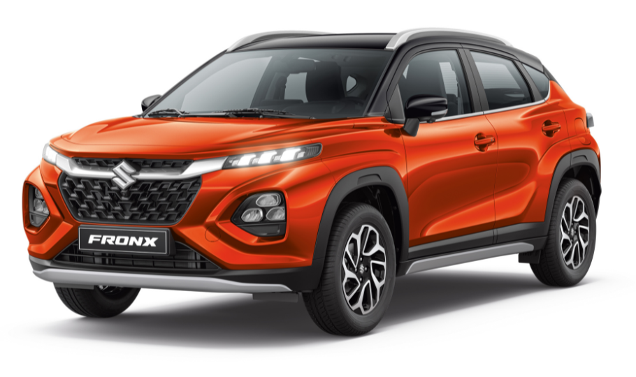 Fronx - Lucent Orange Pearl Metallic x Bluish Black Pearl